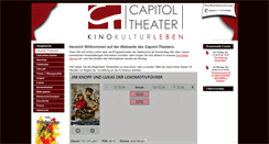 Desktop Screenshot of capitol-kerpen.de
